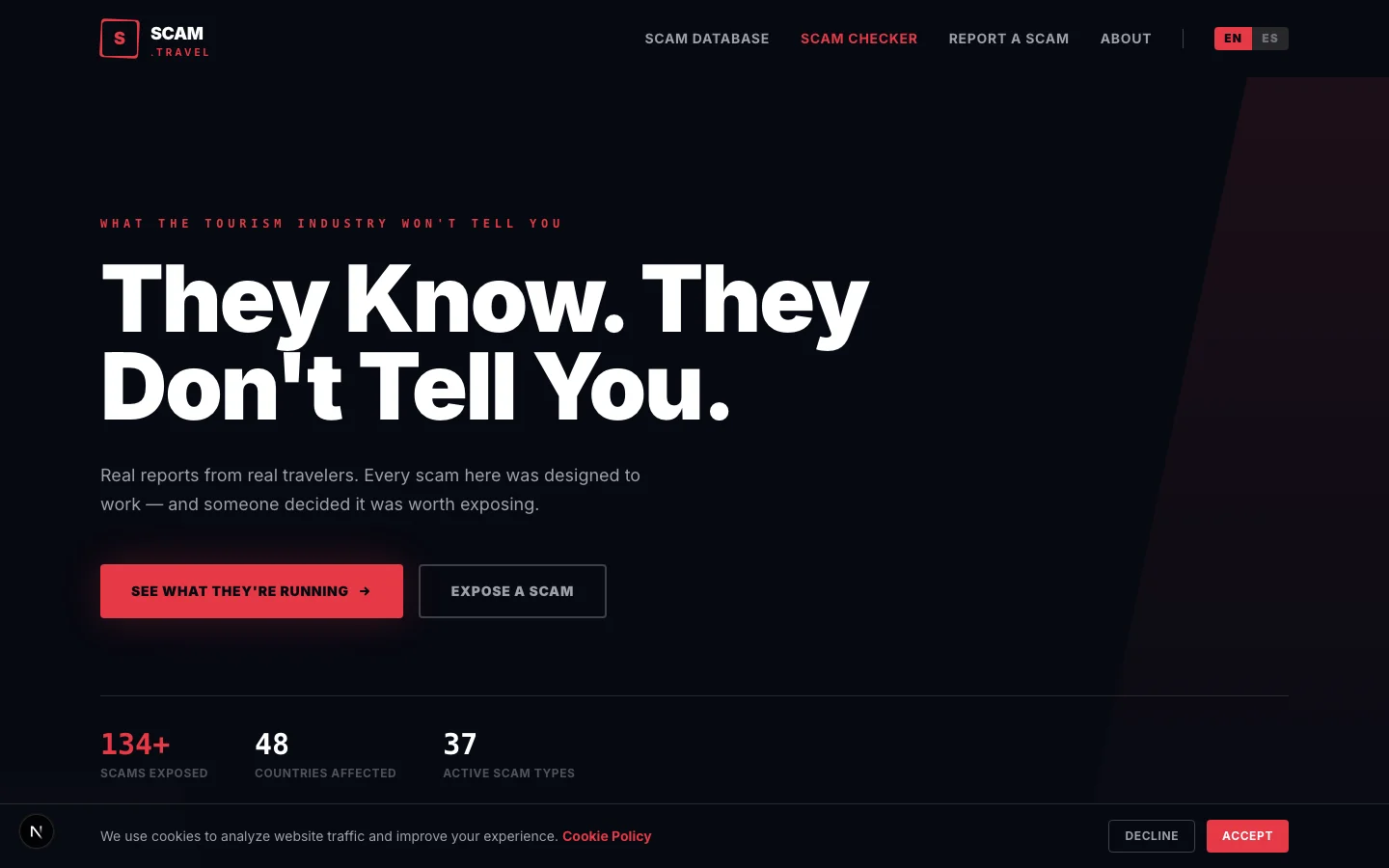 scam.travel screenshot 1