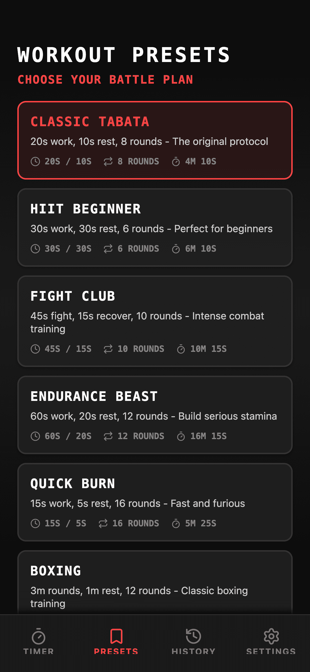 TRounds screenshot 2